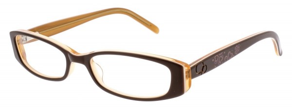 OP OP MARINE BEACH Eyeglasses, Brown Laminate