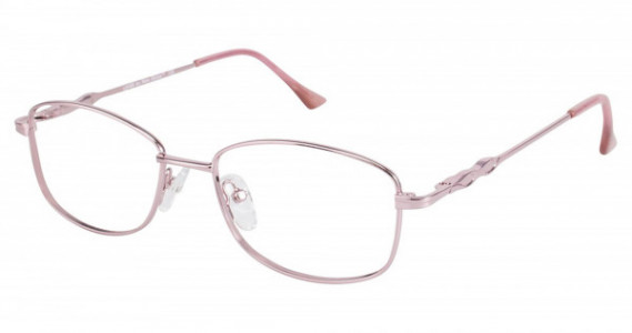 New Globe L5163 Eyeglasses, BLUSH