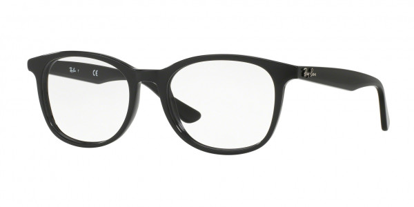Ray-Ban Optical RX5356 Eyeglasses, 2034 BLACK ON TRANSPARENT (BLACK)