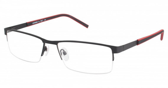 XXL LONGHORN Eyeglasses, BLACK