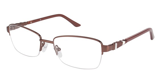 C by L'Amy C By L'Amy 522 Eyeglasses, C01 BROWN