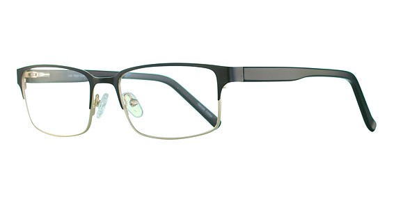Lido West Caden Eyeglasses, BLK/GLD