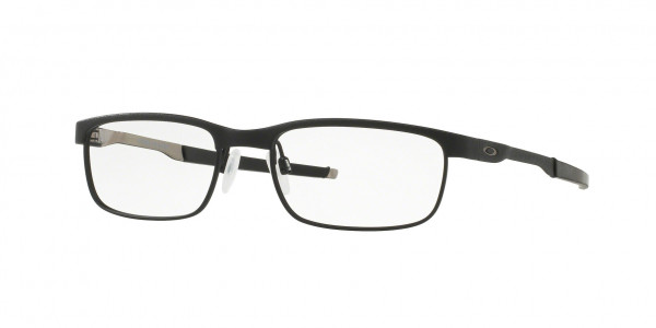 Oakley OX3222 STEEL PLATE Eyeglasses, 322203 POWDER MIDNIGHT (BLACK)