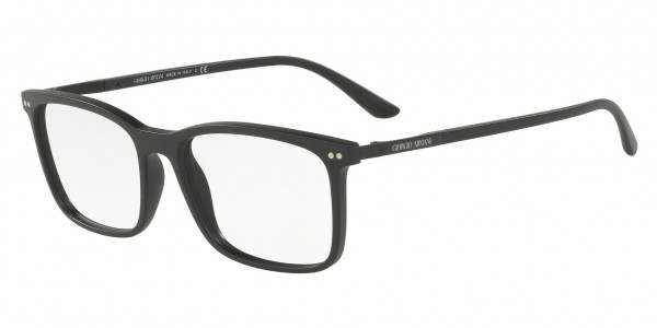 Giorgio Armani AR7122 Eyeglasses, 5001 SHINY BLACK (BLACK)