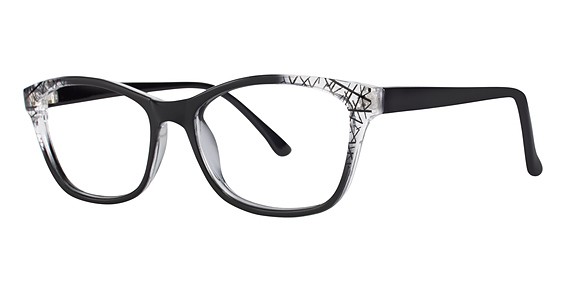 Modern Optical ICE Eyeglasses, Black Crystal