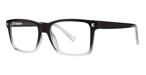 Modern Optical WEEKEND Eyeglasses, Black Fade/Crystal