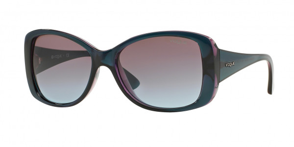 Vogue VO2843S Sunglasses, W44/11 BLACK GREY GRADIENT (BLACK)