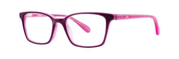 Lilly Pulitzer Girls Brit Eyeglasses, Havana Periwinkle