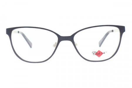 Club 54 Priscilla Eyeglasses, Black/Silver