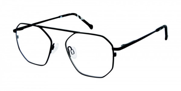 Colors In Optics C1073 FLEX Eyeglasses, BLK BLACK