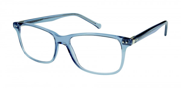 Colors In Optics C1060 LINCOLN Eyeglasses, OXHRN BLACK/HORN