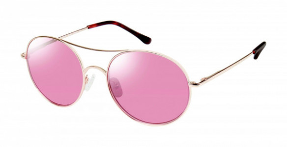 Elie Tahari EL135 Sunglasses, RGLD ROSE GOLD FLASH