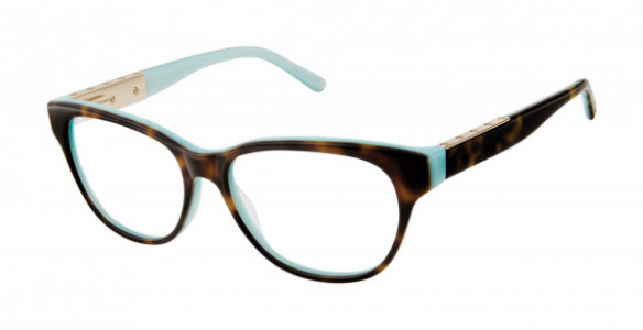 L.A.M.B. LA047 Eyeglasses, Pink Tortoise Ivory (PNK)