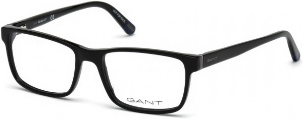 Gant GA3177 Eyeglasses, 001 - Shiny Black