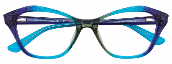 Paradox P5023 Eyeglasses, 080 - Purple & Fuchsia