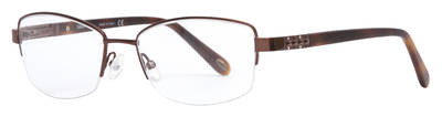 Safilo Emozioni EM 4381 Eyeglasses, 009Q BROWN