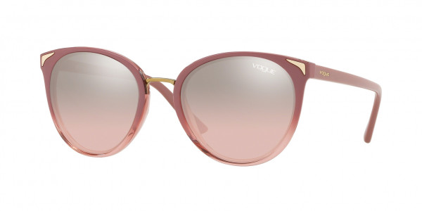 Vogue VO5230S Sunglasses, 291911 OPAL MAUVE GRADIENT GREY (VIOLET)