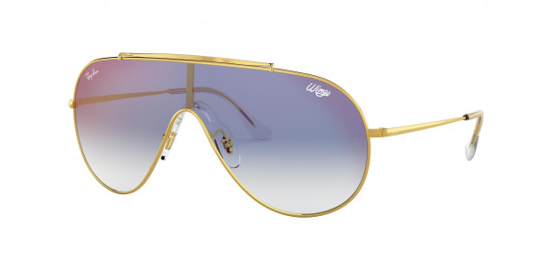 Ray-Ban RB3597 WINGS Sunglasses, 905071 ARISTA (GOLD)