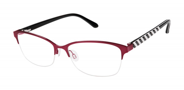 Lulu Guinness L786 Eyeglasses, Black (BLK)