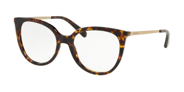 Coach HC6125 Eyeglasses, 5519 SPOTTY TORTOISE SIGNATURE C (TORTOISE)