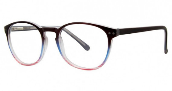 Modern Times CADENCE Eyeglasses, Black/Purple/Blue