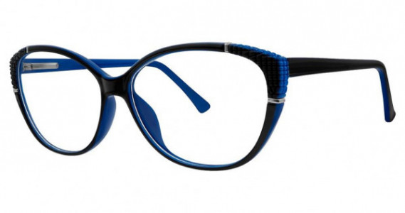 Modern Times FEARLESS Eyeglasses, Black/Blue