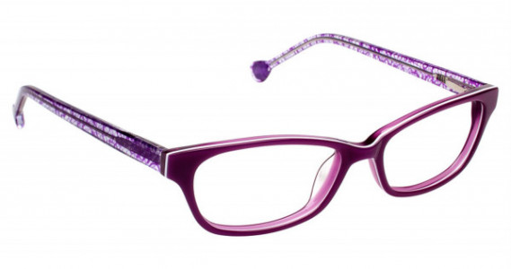 Lisa Loeb Hot Minute 137 Eyeglasses, BROWN LACE (C3)