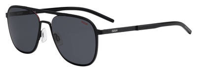 HUGO HG 1001/S Sunglasses, 0003 MATTE BLACK