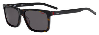 HUGO HG 1013/S Sunglasses, 0OIT BLACK RED