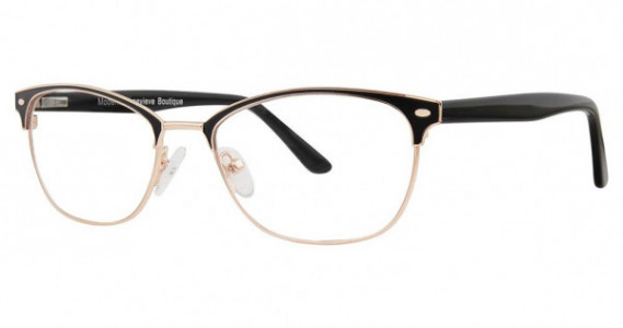 Genevieve UPLIFTING Eyeglasses, Matte Black/Gold
