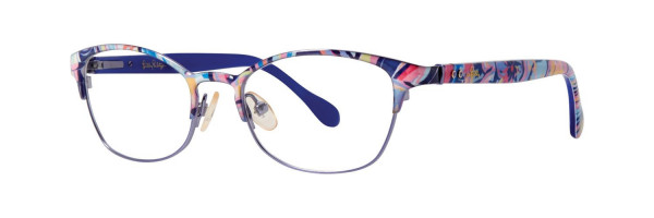 Lilly Pulitzer Girls Bailor Eyeglasses, Teal