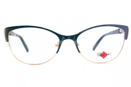 Club 54 Marilyn Eyeglasses, Black/Gold