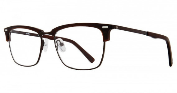 YUDU YD804 Eyeglasses, Brown