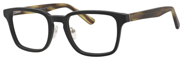 Ernest Hemingway H4827 Eyeglasses, Black Amber
