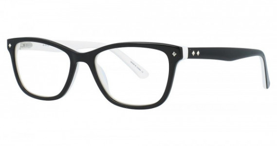 Richard Taylor Belcalis Eyeglasses, Black/White
