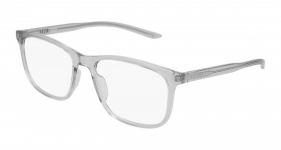 Puma PU0184O Eyeglasses, 010 - GREY with TRANSPARENT lenses