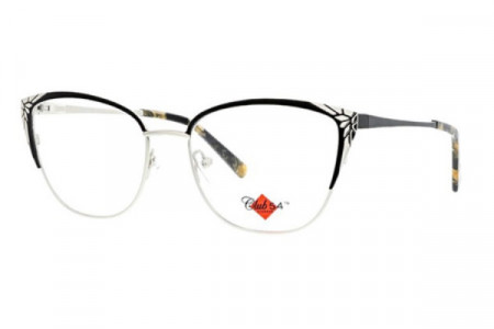 Club 54 Sophia Eyeglasses, Black Silver