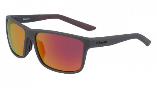 Columbia C543SM FLATLANDER MR Sunglasses, (039) MATTE BOULDER/ML ORANGE FLASH