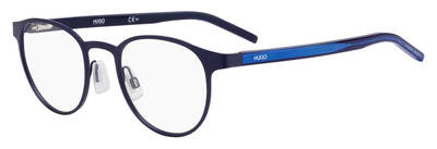 HUGO HG 1030 Eyeglasses, 0BLX BLACK RED