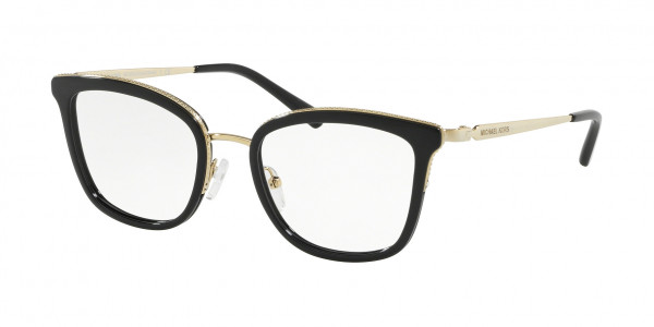 Michael Kors MK3032 COCONUT GROVE Eyeglasses, 3417 COCONUT GROVE ROSE GOLD/PINK T (GOLD)