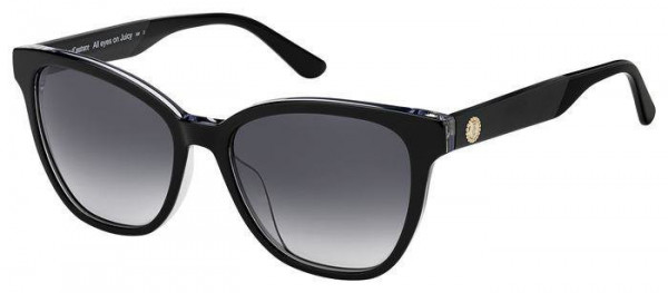 Juicy Couture JU 603/S Sunglasses, 0807 BLACK