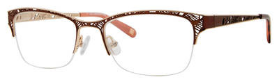 Liz Claiborne L 645 Eyeglasses, 009Q BROWN