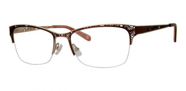 Liz Claiborne L 645 Eyeglasses, 009Q BROWN