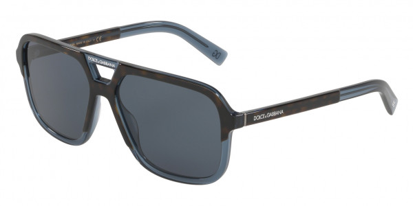 Dolce & Gabbana DG4354 Sunglasses, 3160AL GREY LT GREY TAMPO MIRROR DG C (GREY)
