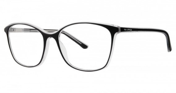 Via Spiga Via Spiga Altea Eyeglasses, 500 Black/Crystal