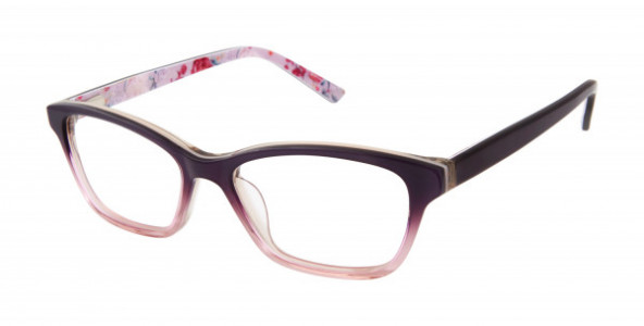 Ted Baker B966 Eyeglasses, Purple (PUR)