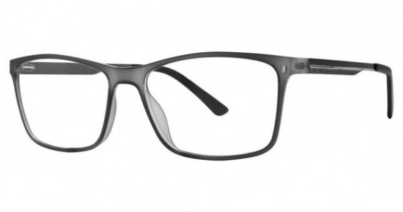 Big Mens Eyewear Club BIG VISTA Eyeglasses, Grey Matte