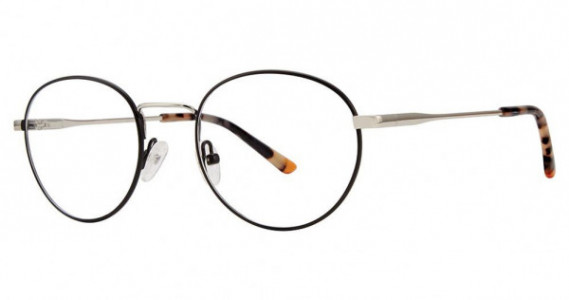 Giovani di Venezia GVX570 Eyeglasses, Matte Black/Silver