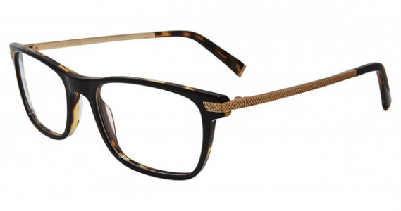 John Varvatos V412 Eyeglasses, BLACK TORT (0BLT)