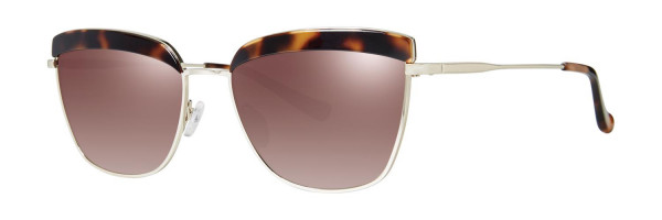 Kensie High Brow Sunglasses, Dark Tortoise (Polarized)